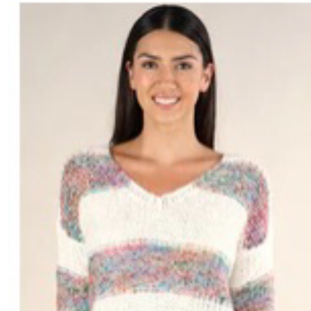 Lovestitch Allie Striped Sweater.      NWOT